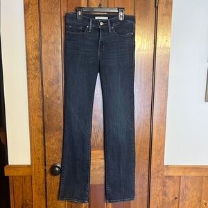 Levi's Blue Straight Leg Jeans Timeless Style